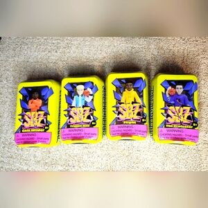 Collection Of Four Yellow Screen Breakz Basketball Star Figures